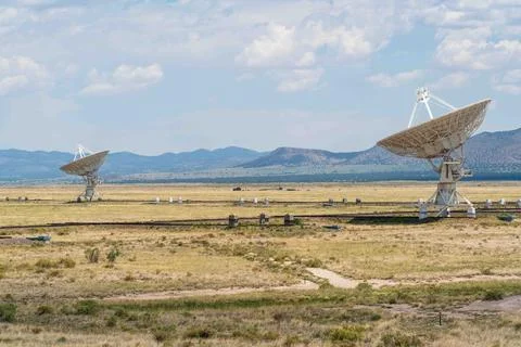 The Very Large Array Radio Astronomy Observatory Stock Photos