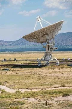 The Very Large Array Radio Astronomy Observatory Stock Photos