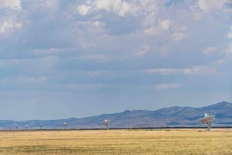 The Very Large Array Radio Astronomy Observatory Stock Photos