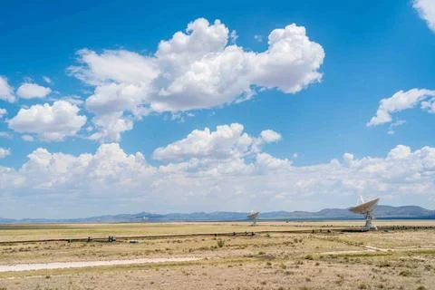 The Very Large Array Radio Astronomy Observatory Stock Photos
