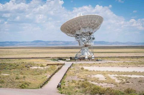 The Very Large Array Radio Astronomy Observatory 写真素材