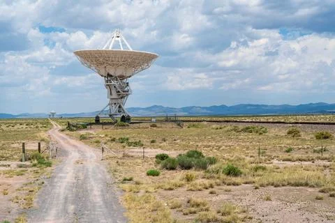 The Very Large Array Radio Astronomy Observatory Stock Photos
