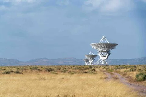 The Very Large Array Radio Astronomy Observatory Stock Photos