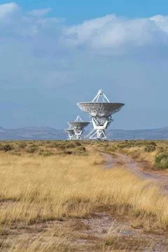 The Very Large Array Radio Astronomy Observatory Stock Photos