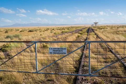 The Very Large Array Radio Astronomy Observatory Stock Photos