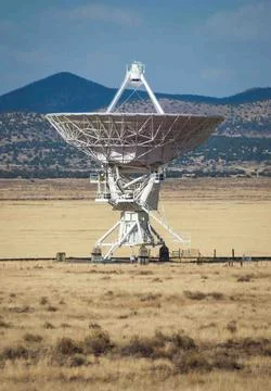 The Very Large Array Radio Astronomy Observatory 写真素材