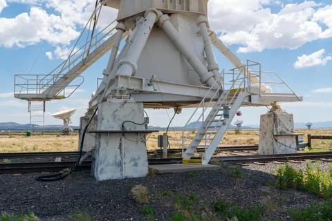 The Very Large Array Radio Astronomy Observatory 写真素材