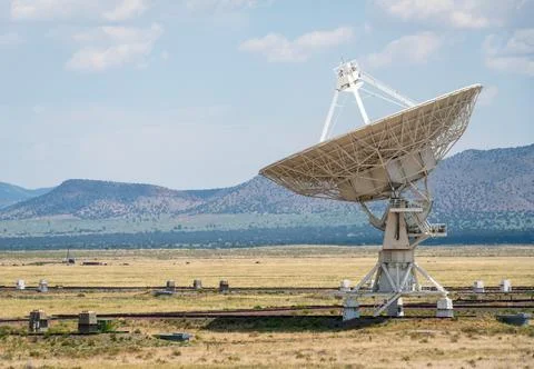 The Very Large Array Radio Astronomy Observatory 写真素材