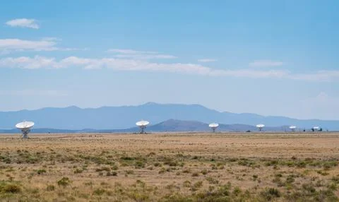 The Very Large Array Radio Astronomy Observatory Stock Photos