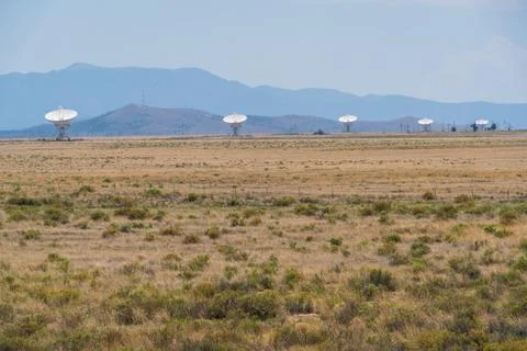 The Very Large Array Radio Astronomy Observatory Stock Photos