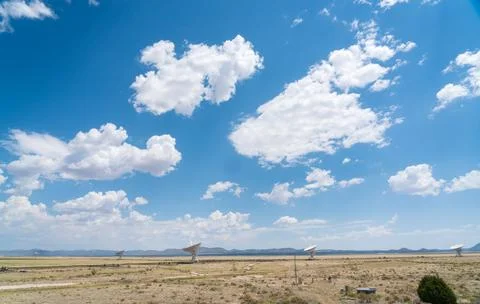 The Very Large Array Radio Astronomy Observatory Stock Photos