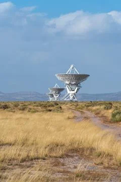 The Very Large Array Radio Astronomy Observatory Stock Photos