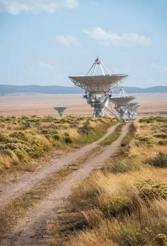 The Very Large Array Radio Astronomy Observatory Stock Photos