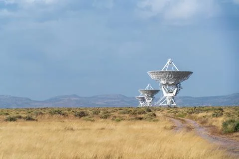 The Very Large Array Radio Astronomy Observatory 写真素材