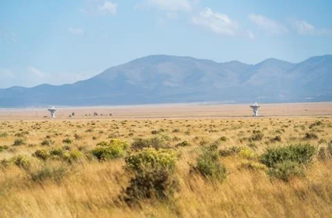 The Very Large Array Radio Astronomy Observatory 写真素材