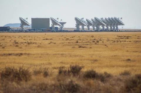 The Very Large Array Radio Astronomy Observatory Stock Photos