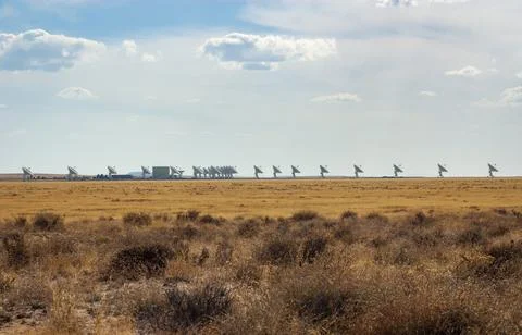 The Very Large Array Radio Astronomy Observatory Stock Photos