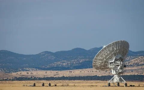 The Very Large Array Radio Astronomy Observatory Stock Photos