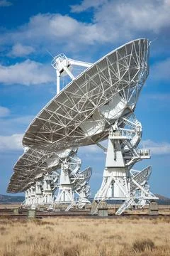The Very Large Array Radio Astronomy Observatory Stock Photos