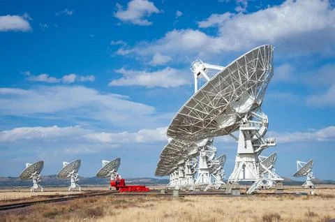 The Very Large Array Radio Astronomy Observatory Stock Photos