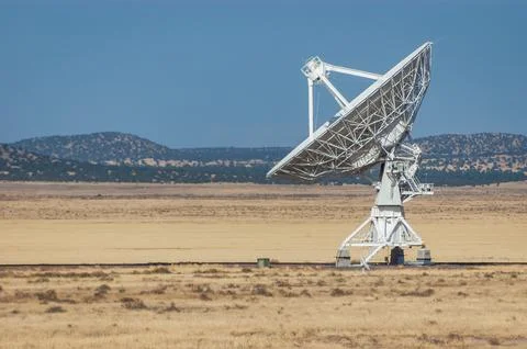 The Very Large Array Radio Astronomy Observatory 写真素材