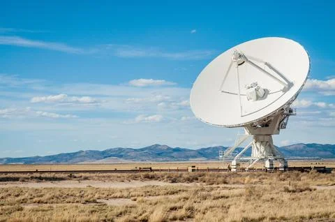 The Very Large Array Radio Astronomy Observatory 写真素材