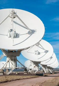 The Very Large Array Radio Astronomy Observatory Stock Photos