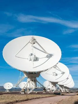 The Very Large Array Radio Astronomy Observatory Stock Photos