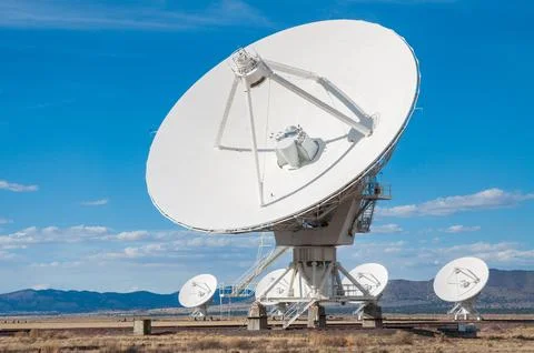 The Very Large Array Radio Astronomy Observatory 스톡 사진