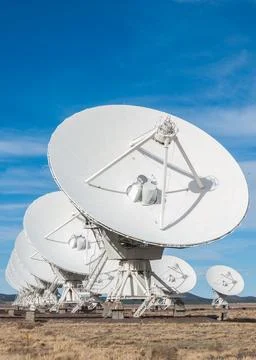 The Very Large Array Radio Astronomy Observatory Stock Photos