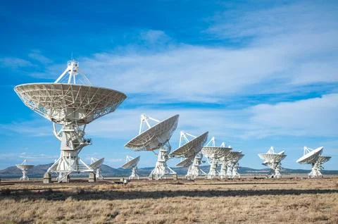 The Very Large Array Radio Astronomy Observatory 写真素材