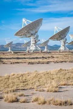 The Very Large Array Radio Astronomy Observatory Stock Photos