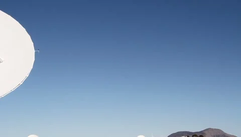 Very Large Array Satellite Dish Video stock 1080549
