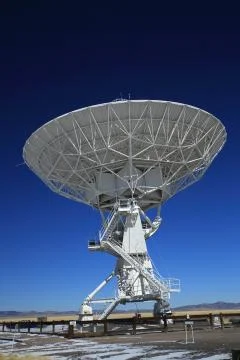 Very Large Array satellite dishes t in New Mexico, USA Foto stock