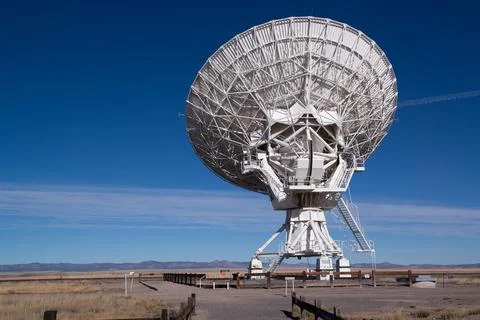 The Very Large Array (VLA) in New Mexico Stock Photos