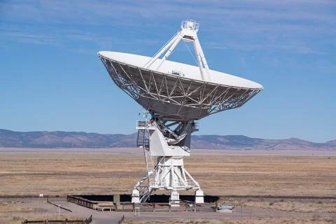 The Very Large Array (VLA) in New Mexico Stock Photos