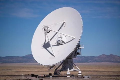 The Very Large Array (VLA) in New Mexico Stock Photos