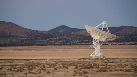 Very Large Array VLA Twilight 2 Video stock 1079763