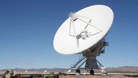Very Large Array VLA Views 3 Stock Footage 1080357