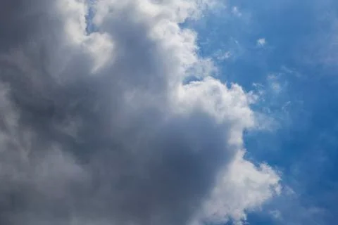 A very large gray cloud Stock Photos