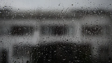 Very many water droplets texture on gray background Stock Footage 112286359