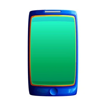 A very nice cell with curved corners Illustrazione stock