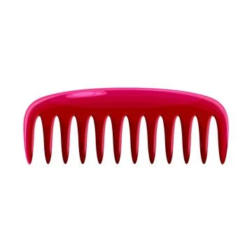 A very nice comb Stock Illustration