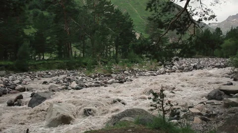 Very nice mountain river Stock Footage 68518292