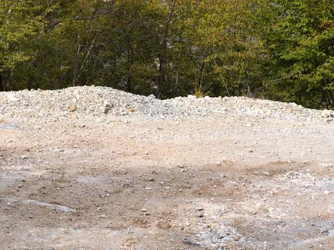 Very nice view of massa marble quarry Stock Photos