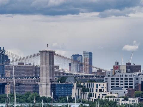 Very nice view of New York cityscape, USA Stock Photos