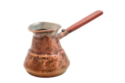 Very old coffee kettle Stock Photos