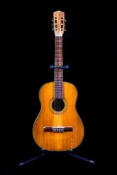 Very old guitar Foto stock