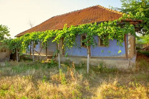 Very old rustic house Stock Photos
