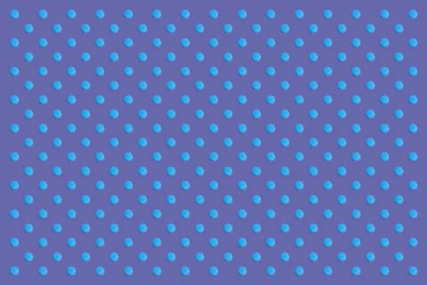 Very peri color background with patterned shape of blue sponge macarons dots 스톡 사진